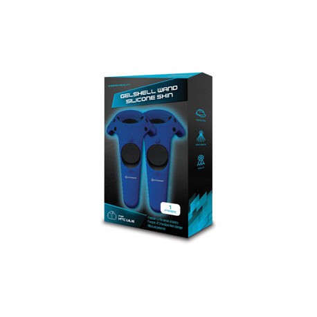 GelShell Silicone Skin for HTC Vive Controllers (2-Pack, Blue)